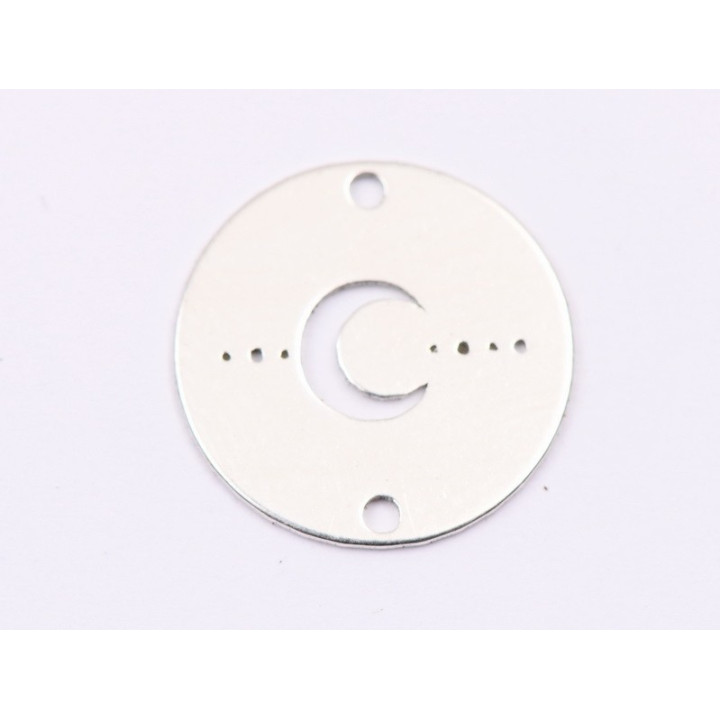 E1778 N Link Ag 925 Semiluna , 13mm, 0.5mm 1 buc
