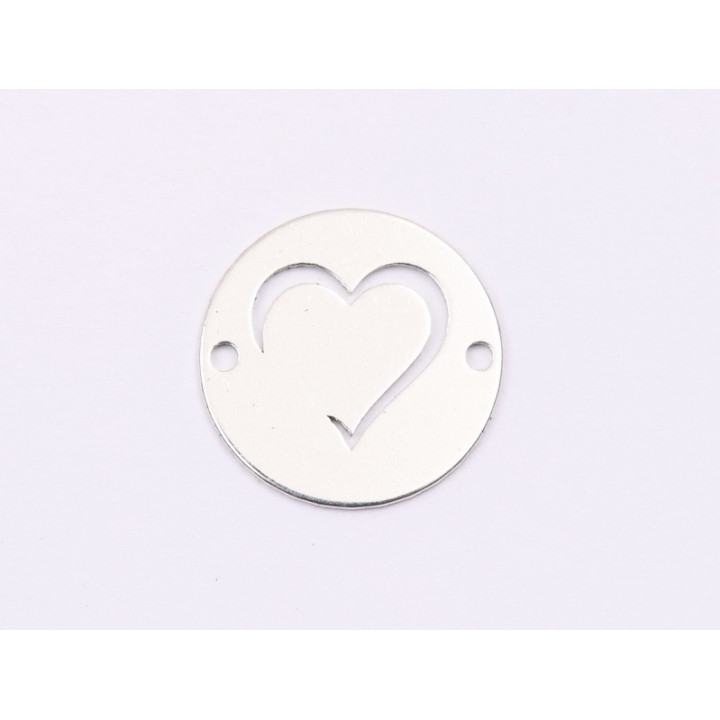 E1778 N Link Ag 925 Semiluna , 13mm, 0.5mm 1 buc