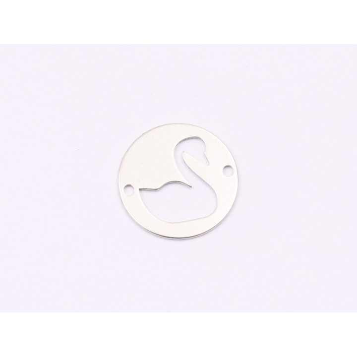 E1779 N Link Ag 925 Inimioara stilizata  , 13mm, 0.5mm 1 buc