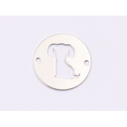 E1781 N Link Ag 925 Catelus  , 13mm, 0.5mm 1 buc