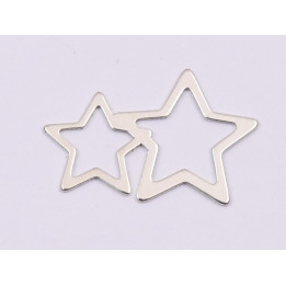 E1795 N Link Ag 925 Stelute decupate , 20x13x 0.5mm 1 buc