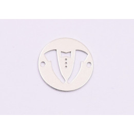 E1813 N Link Ag 925 Frac , 13mm, 0.5mm 1 buc