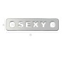 Charm plăcuță SEXY argint 925 - link cu mesaj