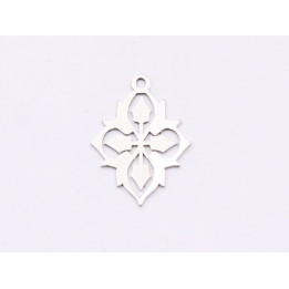 E1836 N Pandant Ag 925 Floare, model abstract, 18x13mm, 0.5mm 1 buc