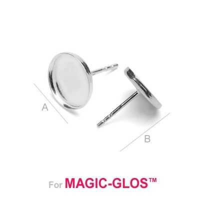G0842-Tije platou rotund 10mm cu bordura joasa - bijuterii personalizate din argint | simoshop
