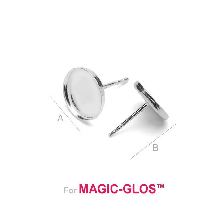 G0842-Tije platou rotund 10mm cu bordura joasa - bijuterii personalizate din argint | simoshop