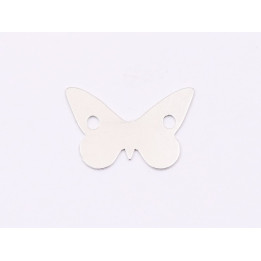 E1866 N Link Ag 925 Fluturas 19.5x13mm, 0.5mm - 1 buc
