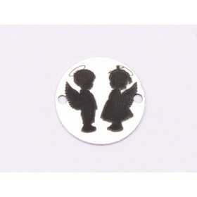 E1872 GS Link Ag 925 Christmascar, 12mm - 1 buc
