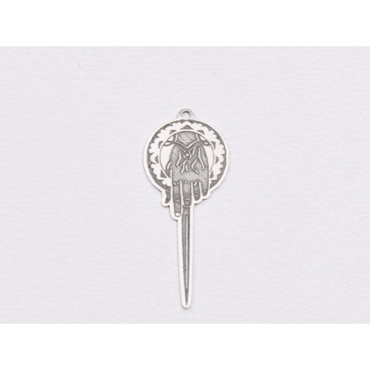 E1881 GS Link Ag 925 Snowman , 12mm - 1 buc