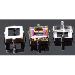 0930-SWAROVSKI ELEMENTS Settings 4439 14mm argintiu fara gauri - bijuterii personalizate din argint | simoshop