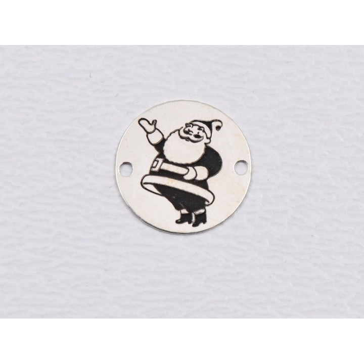 E1881 GS Link Ag 925 Snowman , 12mm - 1 buc