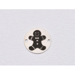 E1891 GS Link Ag 925 Christmas Tree , 12mm - 1 buc