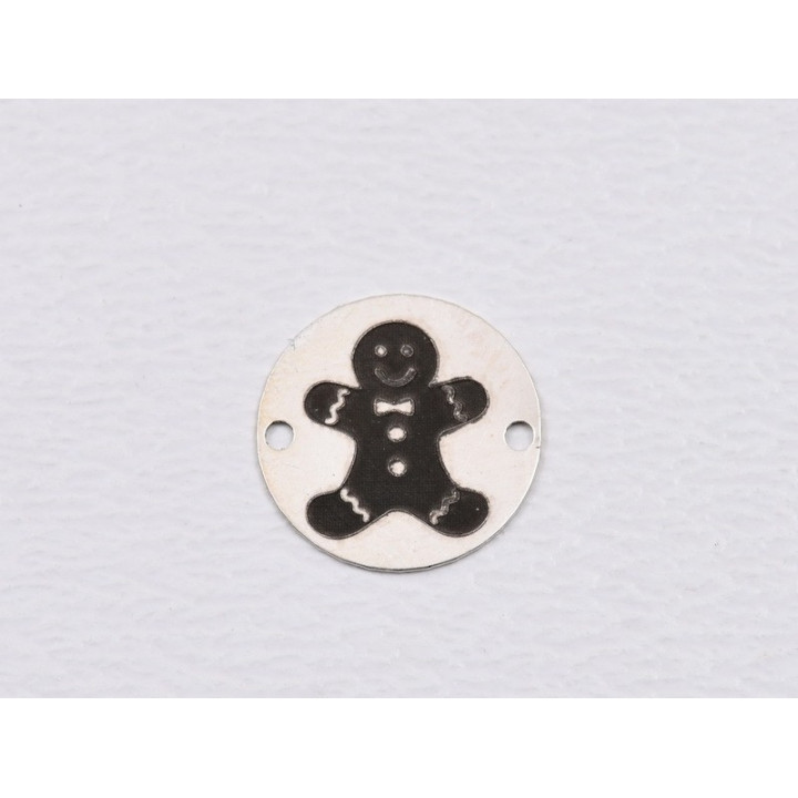 E1891 GS Link Ag 925 Christmas Tree , 12mm - 1 buc