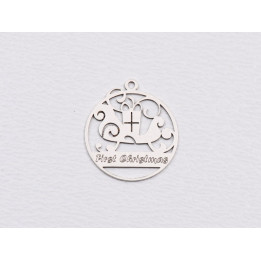 E1898 G Pandant Ag 925 "First Christmas" - 1 buc