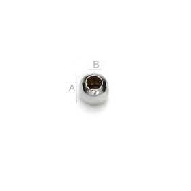 G0854-Bilute 1.8mm gaura 0.8mm 1 bucata - bijuterii personalizate din argint | simoshop