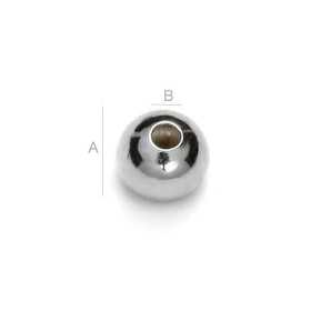 G0859-Bilute 4mm gaura 1.2mm 1 bucata - bijuterii personalizate din argint | simoshop