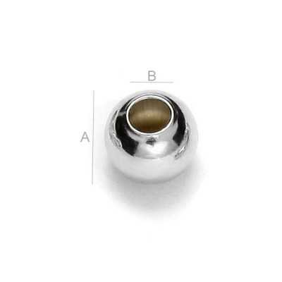 G0860-Bilute 5mm gaura 2.2mm 1 bucata - bijuterii personalizate din argint | simoshop