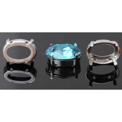 0932-SWAROVSKI ELEMENTS Settings 4120 18x13mm argintiu 4 gauri - bijuterii personalizate din argint | simoshop