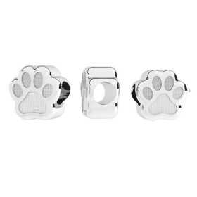 G0236-Distantier argint 925 pentru bratari tip pandora, labuta - 1 buc