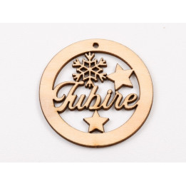 L332-Glob din lemn "Iubire" 7 cm