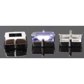 0933-SWAROVSKI ELEMENTS Settings 4527 14x10 argintiu fara gauri - bijuterii personalizate din argint | simoshop