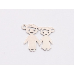 E1937 N Link Ag 925 Familie B 16.5x8mm, 0.6mm - 1 buc