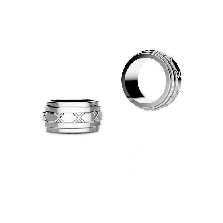 G0322-Distantier argint 925 7x7mm - 1 buc