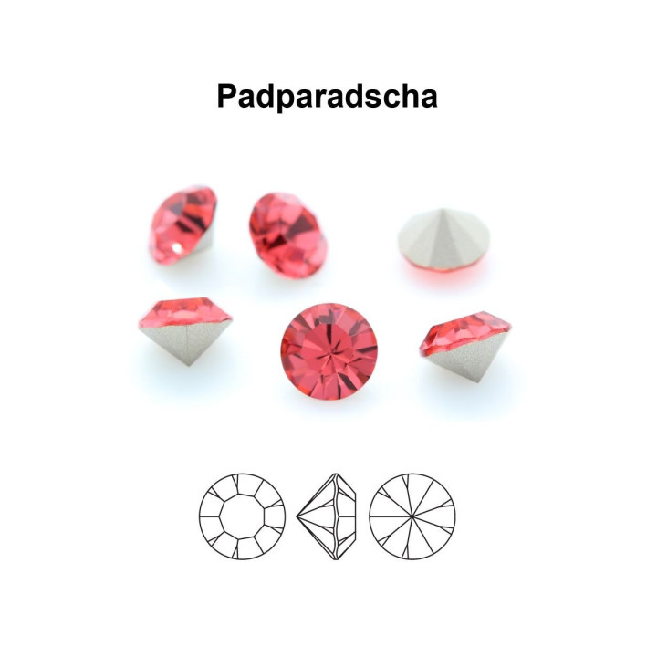 0036-Preciosa Chaton Maxima Padparascha PP24 3.10mm - 1 BUC