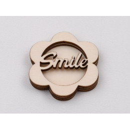 L1091-Blank 3 straturi pentru licheni 5*5cm Smile-1 buc