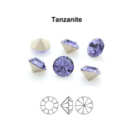0483-Preciosa Chaton Maxima Tanzanite PP7 1.4mm - 50 buc