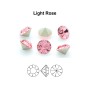 0392-Cristal Preciosa, MC Chaton Maxima Light Rose PP9 1.5mm - 50 buc - bijuterii personalizate din argint | simoshop