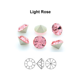 0520-Cristal Preciosa, MC Chaton Maxima Light Rose PP9 1.5mm - 50 buc - bijuterii personalizate din argint | simoshop