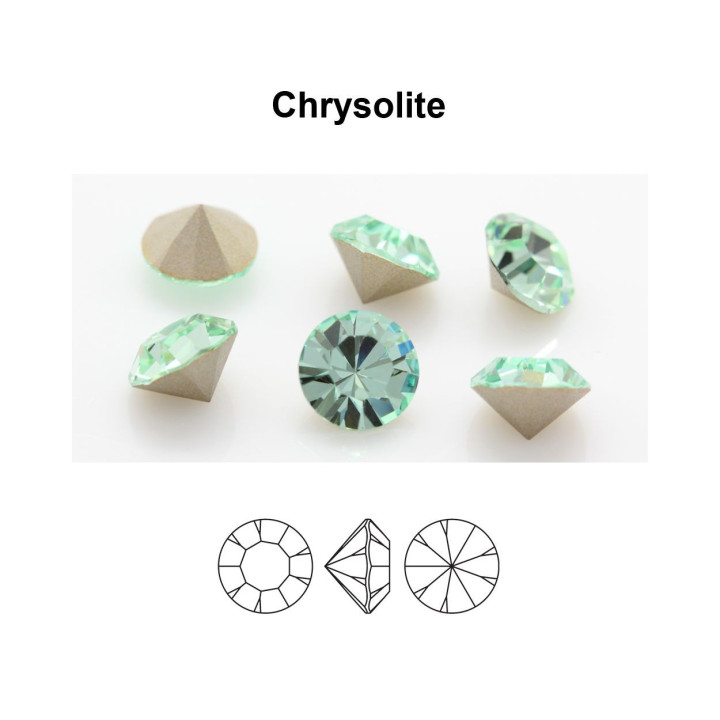 copy of 0109-Preciosa Chaton Maxima Light Sapphire PP21 2.75mm - 1 BUC - bijuterii personalizate din argint | simoshop