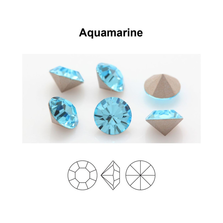 copy of 0109-Preciosa Chaton Maxima Light Sapphire PP21 2.75mm - 1 BUC - bijuterii personalizate din argint | simoshop