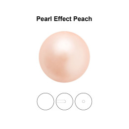 copy of 0093-Preciosa Pearl Nacre Round Peach Pearl Effect 4mm - bijuterii personalizate din argint | simoshop