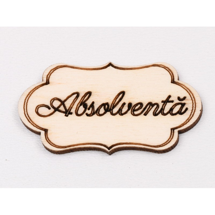 copy of L211-Decupaj din lemn "Paste Fericit" 1 buc - bijuterii personalizate din argint | simoshop