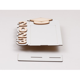 copy of L211-Decupaj din lemn "Paste Fericit" 1 buc - bijuterii personalizate din argint | simoshop