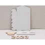 L1100 - Decupaj din MDF cu suport Absolvent 2023 dim 24x18cm 1 buc - bijuterii personalizate din argint | simoshop