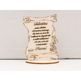 copy of L211-Decupaj din lemn "Paste Fericit" 1 buc - bijuterii personalizate din argint | simoshop