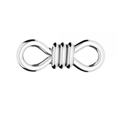 G1250-Pandantiv infinit, Argint 925 13x5mm - 1 buc - bijuterii personalizate din argint | simoshop