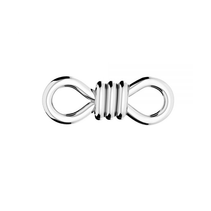 G1250-Pandantiv infinit, Argint 925 13x5mm - 1 buc - bijuterii personalizate din argint | simoshop