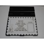 L1104 -Decupaj MDF "Dragii mei nasi" 30x25cm -1 bucata - bijuterii personalizate din argint | simoshop