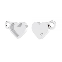 copy of G0301-Baza simpla pandant platou rotund 7mm cu bordura-1 buc - bijuterii personalizate din argint | simoshop