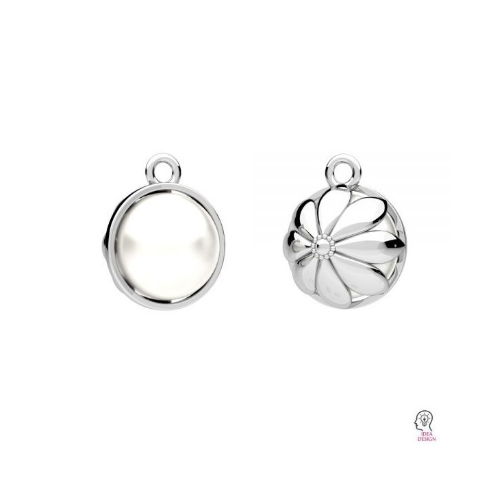 copy of G0797-Pereche tortite cercei Stanga-Dreapta Devil pentru Swarovski 1122 de 6MM - bijuterii personalizate din argint | si