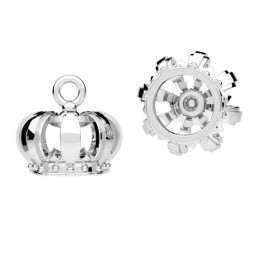 copy of G0797-Pereche tortite cercei Stanga-Dreapta Devil pentru Swarovski 1122 de 6MM - bijuterii personalizate din argint | si