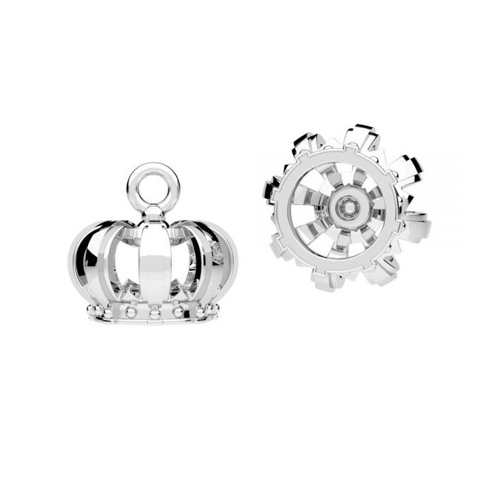 copy of G0797-Pereche tortite cercei Stanga-Dreapta Devil pentru Swarovski 1122 de 6MM - bijuterii personalizate din argint | si