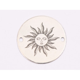 E1806 GS Link Ag 925 Soare, 16.5mm, 0.3mm 1 buc - bijuterii personalizate din argint | simoshop