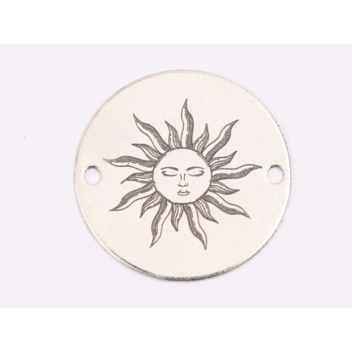 E1806 GS Link Ag 925 Soare, 16.5mm, 0.3mm 1 buc - bijuterii personalizate din argint | simoshop