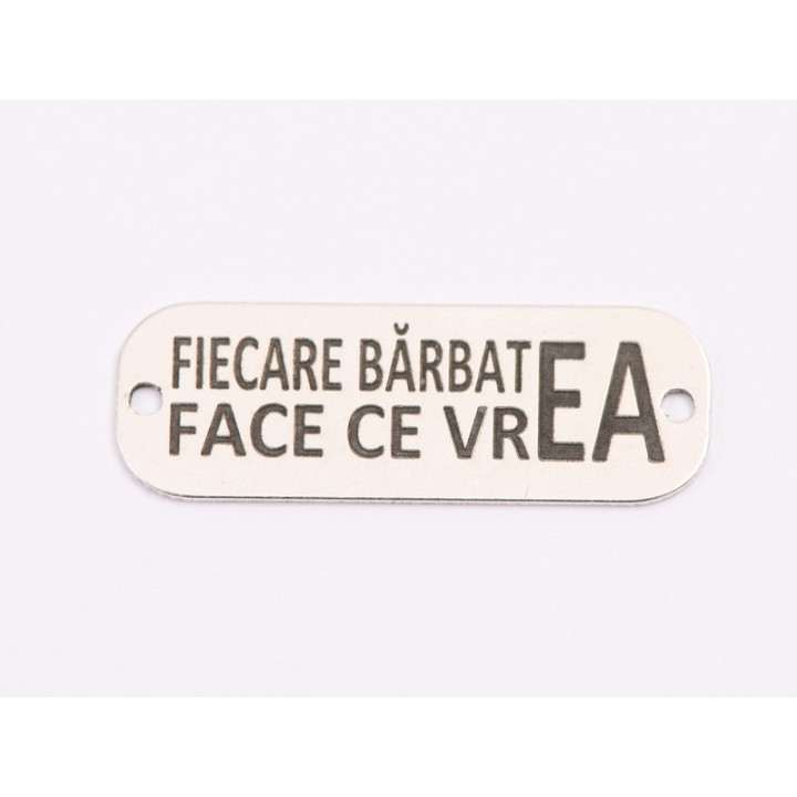 copy of E1978 G Link Ag 925 Carte deschisa "Cea mai buna invatatoare" 18x9mm, 0.4mm - bijuterii personalizate din argint | simos
