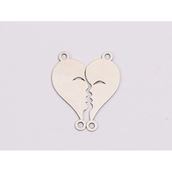 copy of F0020 Cercel din argint lacrima cu labuta 20x13mm 0.33mm 1 buc - bijuterii personalizate din argint | simoshop